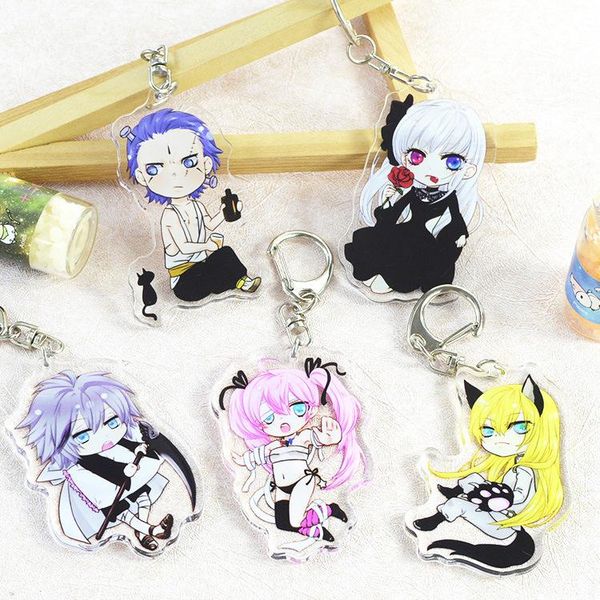 keychains anime tensei shitara slime datta benimaru shuna porte clef keychain doubleside print llavero portachiavi keyrings, Silver
keychains anime tensei shitara slime datta benimaru shuna porte clef keychain doubleside print llavero portachiavi keyrings, Silver