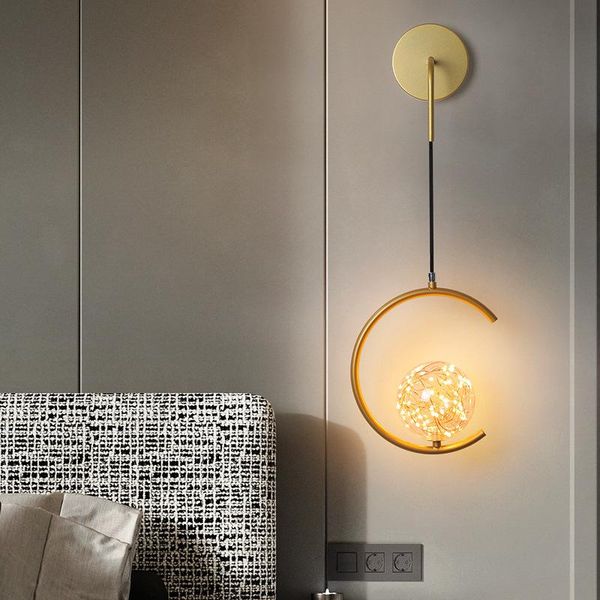 wall lamp led glass ball bedroom bedside sconce modern gold lighting luxury living room nordic corridor aisle indoor decor light
wall lamp led glass ball bedroom bedside sconce modern gold lighting luxury living room nordic corridor aisle indoor decor light