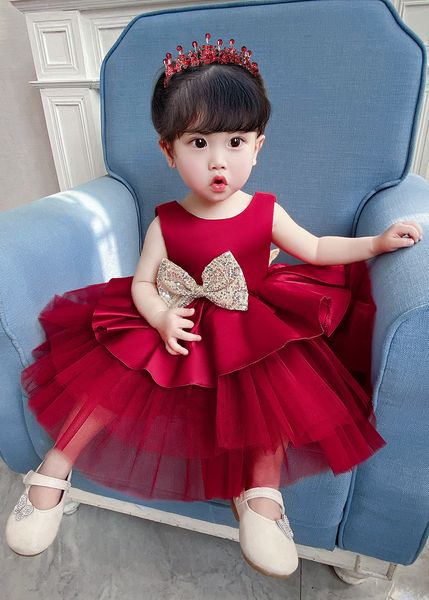 new infantil flower dress for girls 1st birthday party wedding lace tutu girl dress baby girl princess vestido christmas costume, Red;yellow
new infantil flower dress for girls 1st birthday party wedding lace tutu girl dress baby girl princess vestido christmas costume, Red;yellow