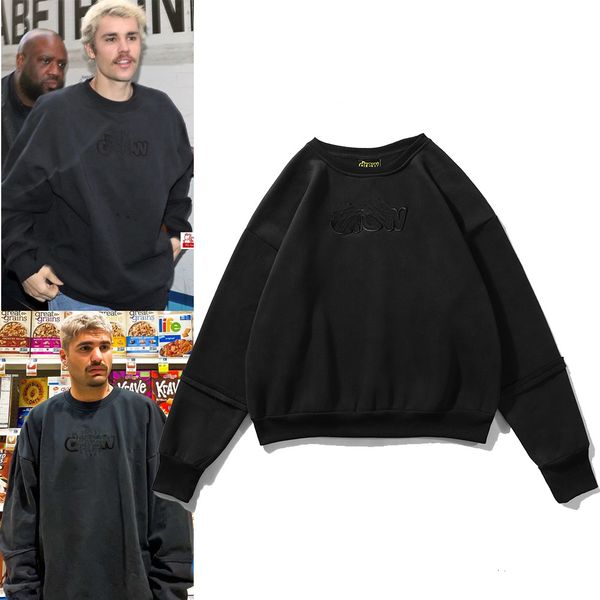 2021 new autumn winter men's and women's pullover cotton embroidered hoodie style bottoming shirt high street brand thick i0fa, Black
2021 new autumn winter men's and women's pullover cotton embroidered hoodie style bottoming shirt high street brand thick i0fa, Black