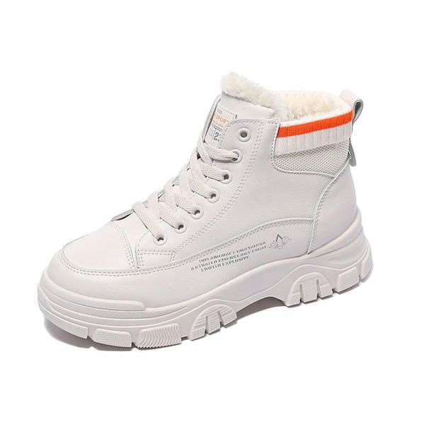 boots 2021 women winter ankle casual thick-soled high white sneakers platform gothic shoes female plush warm snow, Black
boots 2021 women winter ankle casual thick-soled high white sneakers platform gothic shoes female plush warm snow, Black