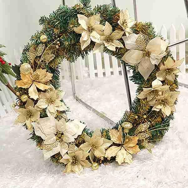 artificial christmas wreath, front door wreath, for door decors, weddings, parties, and home decorations
artificial christmas wreath, front door wreath, for door decors, weddings, parties, and home decorations