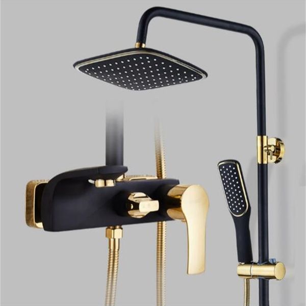 2021 new luxury bathroom set painted black and gold bathtub faucet mixer waterfall wall head shower tap juue
2021 new luxury bathroom set painted black and gold bathtub faucet mixer waterfall wall head shower tap juue