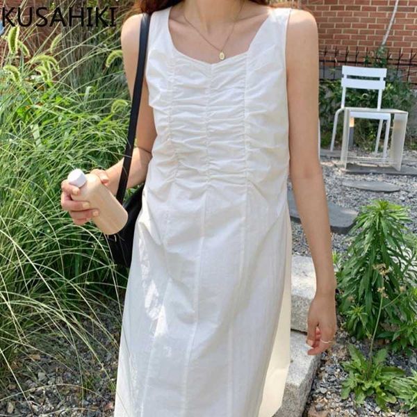 kusahiki sleeveless square collar women tank dress korean folds high waist a-line vestidos femme summer dresses 6j644 210602, Black;gray
kusahiki sleeveless square collar women tank dress korean folds high waist a-line vestidos femme summer dresses 6j644 210602, Black;gray
