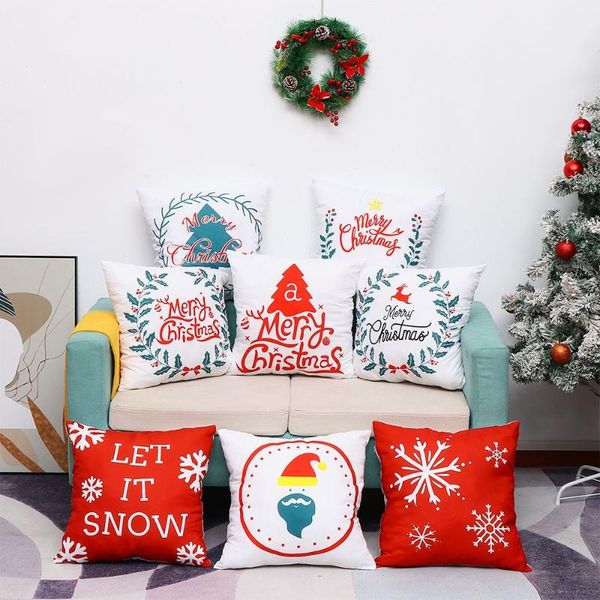 pillow case decoration elk snowman santa claus xmas cushion cover home decor christmas pillowslip
pillow case decoration elk snowman santa claus xmas cushion cover home decor christmas pillowslip