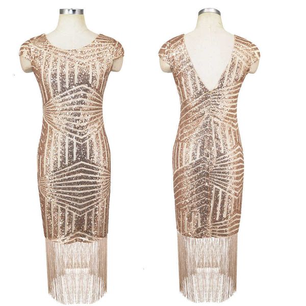 casual dresses elegant tassel backless evening club party summer long style robe vestidos plus size women gold sequined mo45, Black;gray
casual dresses elegant tassel backless evening club party summer long style robe vestidos plus size women gold sequined mo45, Black;gray