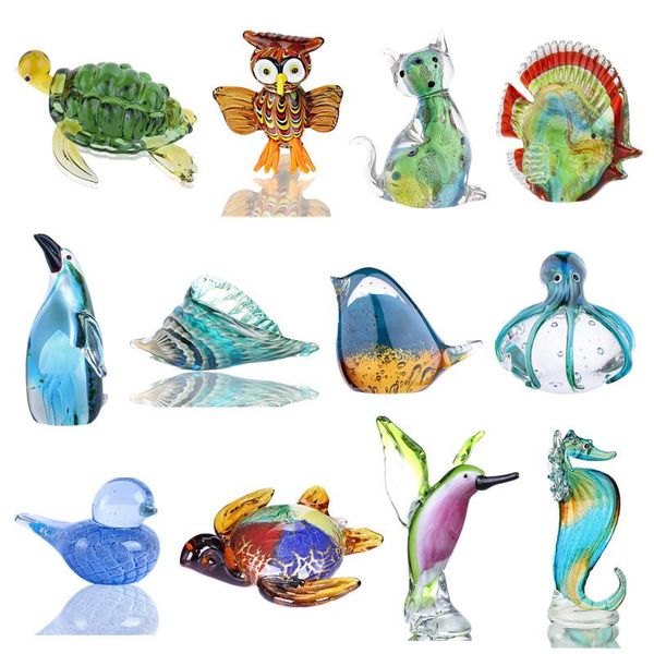 decorative objects & figurines h&d 16 styles glass animal miniature paperweight handblown modern gifts for friends home decoration accessori
decorative objects & figurines h&d 16 styles glass animal miniature paperweight handblown modern gifts for friends home decoration accessori