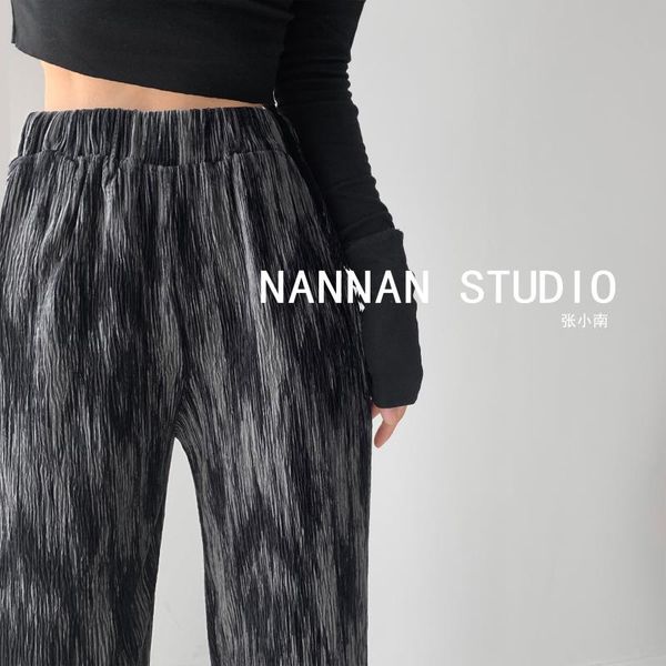 women's pants & capris tie-dye women 2021 summer thin loose high-waisted straight wide-leg long trousers fashion punk casual femme stri, Black;white
women's pants & capris tie-dye women 2021 summer thin loose high-waisted straight wide-leg long trousers fashion punk casual femme stri, Black;white