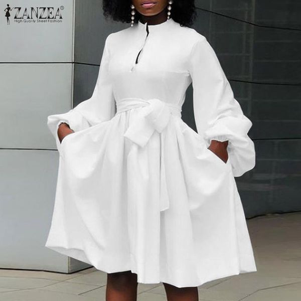 casual dresses lady white oversize 2022 autumn solid knee vestidos puff sleeve belt robe femme womens party elegant dress, Black;gray
casual dresses lady white oversize 2022 autumn solid knee vestidos puff sleeve belt robe femme womens party elegant dress, Black;gray