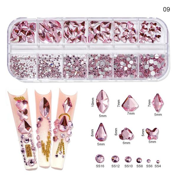 nail art decorations 12grid(each-1-shape)nail crystal rhinestone,ab/pink/red...for nails/cloth/...glass gem supply p406(1-9), Silver;gold
nail art decorations 12grid(each-1-shape)nail crystal rhinestone,ab/pink/red...for nails/cloth/...glass gem supply p406(1-9), Silver;gold
