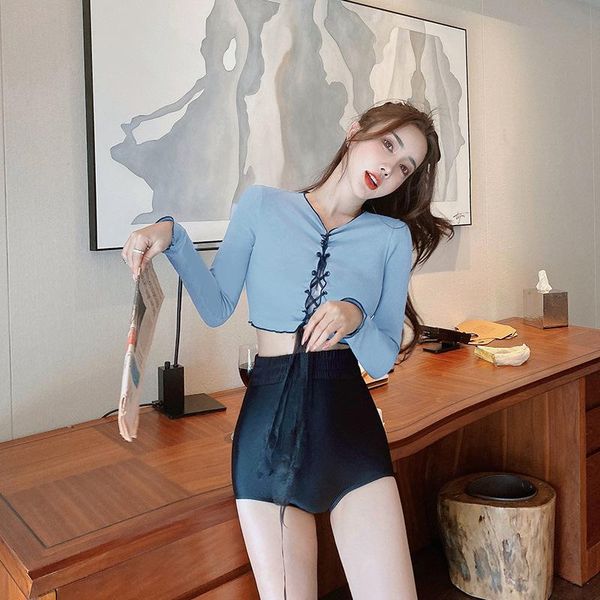 two piece swimsuit long sleeve swimwear female swimsuit for girls swimwear women swim dresses bikini set women bathing suit wear
two piece swimsuit long sleeve swimwear female swimsuit for girls swimwear women swim dresses bikini set women bathing suit wear
