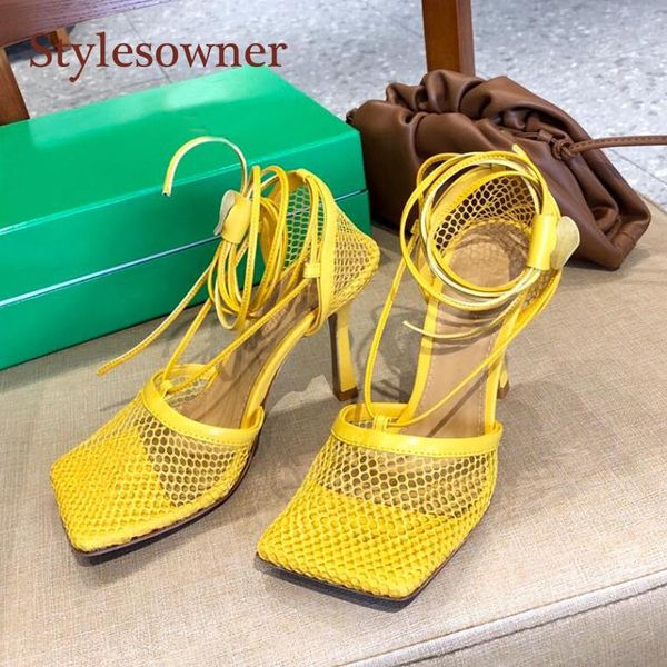 dress shoes high heels net mesh brand squared toe ankle lace up real leather sandalias 2021 summer green red yellow shoe, Black
dress shoes high heels net mesh brand squared toe ankle lace up real leather sandalias 2021 summer green red yellow shoe, Black