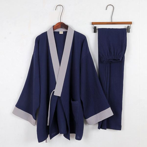 chinese retro style cotton pajamas pants set traditional ancient hanfu kimono yukata loose bathrobe summer sleep & lounge wear, Black;brown
chinese retro style cotton pajamas pants set traditional ancient hanfu kimono yukata loose bathrobe summer sleep & lounge wear, Black;brown