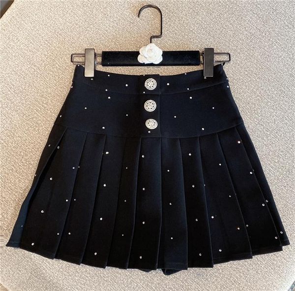 high waist rhinestone pleated suit skirt for women 2021 spring new ladies slim fit all-match skirts white black girls student
high waist rhinestone pleated suit skirt for women 2021 spring new ladies slim fit all-match skirts white black girls student