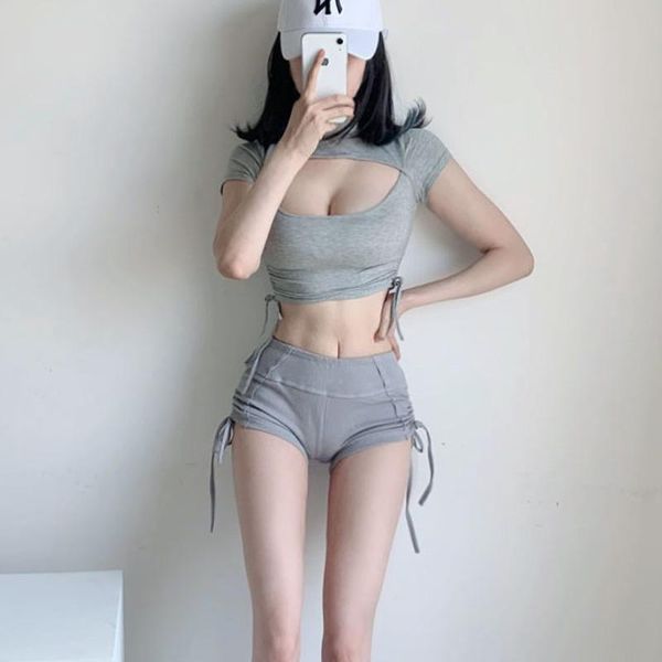 women's t-shirt 2021 summer fashion womens knitting elasticity europe slim cutout bust drawstring t shirt girl female e211, White
women's t-shirt 2021 summer fashion womens knitting elasticity europe slim cutout bust drawstring t shirt girl female e211, White
