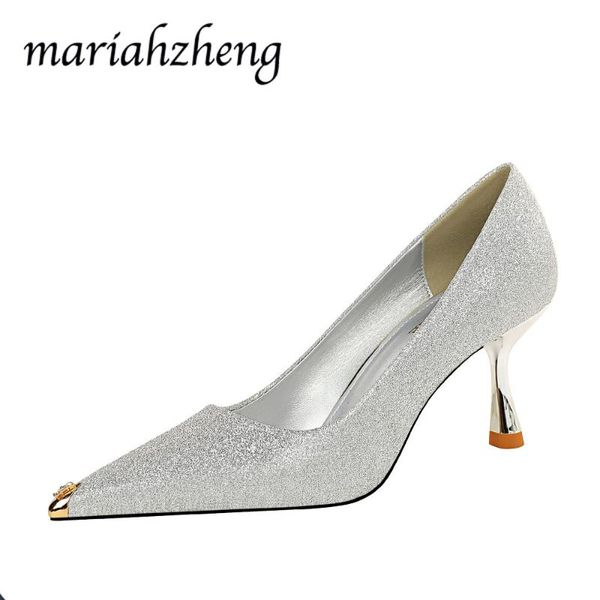 dress shoes meriahzheng fashion nightclub slim shining sequined cloth high heels metal rhinestone pointed women's ds-263-2, Black
dress shoes meriahzheng fashion nightclub slim shining sequined cloth high heels metal rhinestone pointed women's ds-263-2, Black