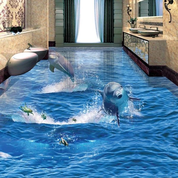wallpapers custom 3d wallpaper pvc self adhesive waterproof ocean dolphin floor sticker mural living room bathroom decor stickers
wallpapers custom 3d wallpaper pvc self adhesive waterproof ocean dolphin floor sticker mural living room bathroom decor stickers