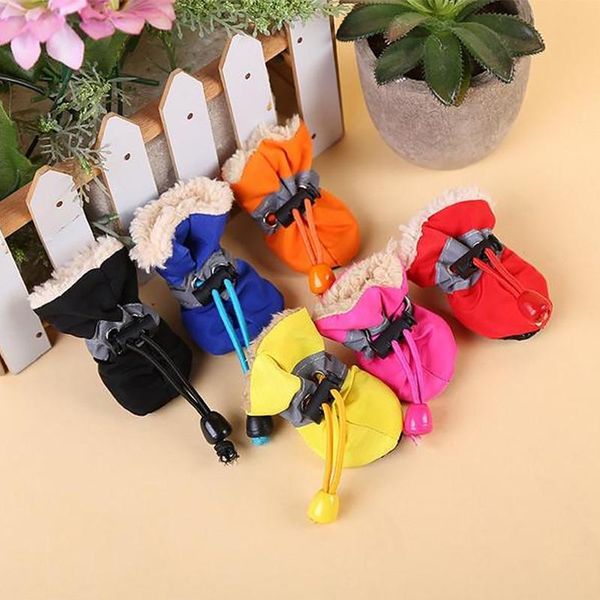 dog apparel 4pcs soft bottom shoes waterproof pet anti-slip rain snow boots footwear thick warm socks for small cat
dog apparel 4pcs soft bottom shoes waterproof pet anti-slip rain snow boots footwear thick warm socks for small cat