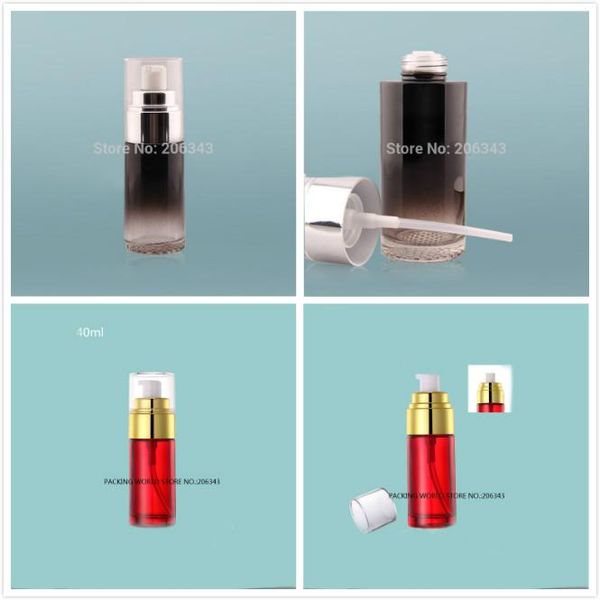 40ml dark brown/red glass bottle with silver/gold pump for serum/lotion/foundation/emulsion skin care cosmetic packing
40ml dark brown/red glass bottle with silver/gold pump for serum/lotion/foundation/emulsion skin care cosmetic packing