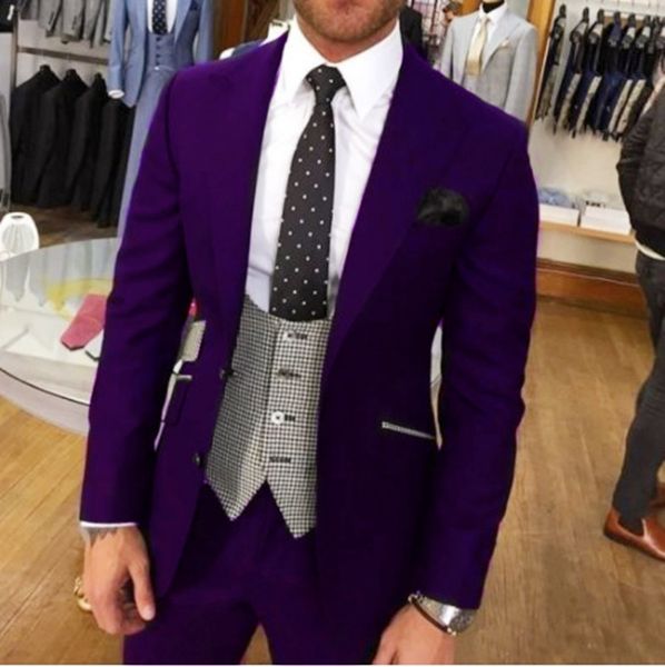 classic two buttons wedding tuxedos peak lapel slim fit suits for men groomsmen suit prom formal suits (jacket+pants+vest+tie) w636, Black;gray
classic two buttons wedding tuxedos peak lapel slim fit suits for men groomsmen suit prom formal suits (jacket+pants+vest+tie) w636, Black;gray
