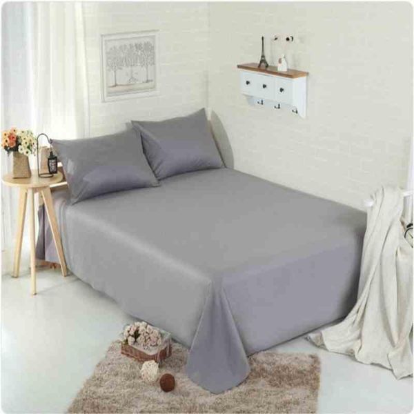 gray 100 cotton bed cover flat sheet cases solid color bedspread bed sheets guest room/l mattress cover home textile
gray 100 cotton bed cover flat sheet cases solid color bedspread bed sheets guest room/l mattress cover home textile