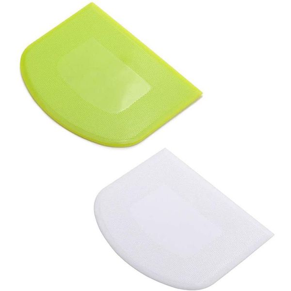 baking & pastry tools 2 pcs dough scraper bowl food-safe plastic cutter multipurpose food scrappers for bread cake fondant icing
baking & pastry tools 2 pcs dough scraper bowl food-safe plastic cutter multipurpose food scrappers for bread cake fondant icing