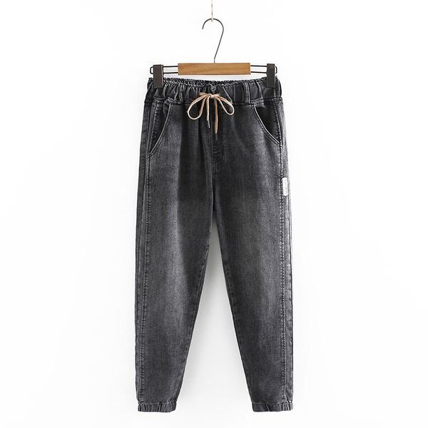 women's jeans plus size harem pant women high waist 2021 fashion black woman clothes loose drawstring denim trousers oversize, Blue
women's jeans plus size harem pant women high waist 2021 fashion black woman clothes loose drawstring denim trousers oversize, Blue