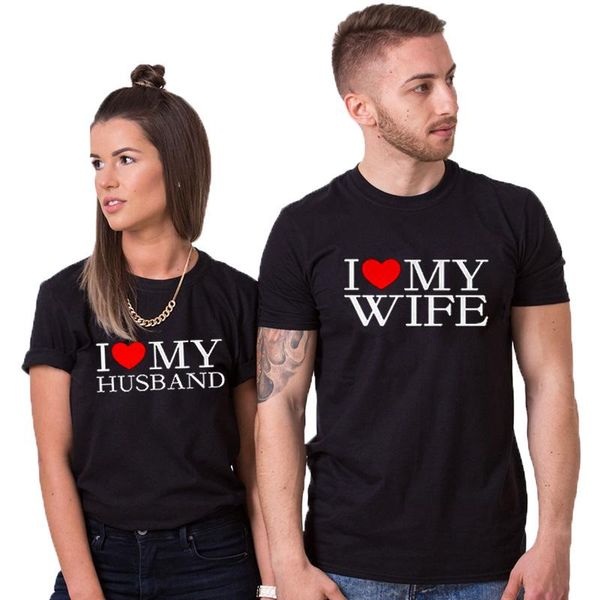 women's t-shirt tshirt husband and wife wedding anniversary gift soft cotton matching t-shirts couple, White
women's t-shirt tshirt husband and wife wedding anniversary gift soft cotton matching t-shirts couple, White
