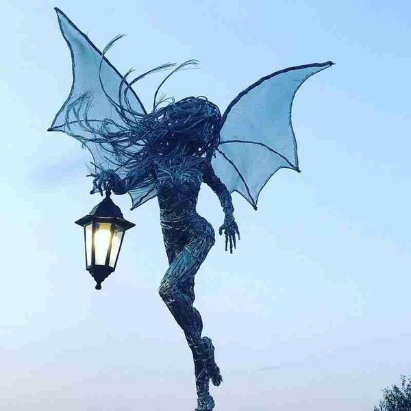 outdoor wall lamps resin angel girl art sculpture decoration accessories with lamp statue fairy garden elf
outdoor wall lamps resin angel girl art sculpture decoration accessories with lamp statue fairy garden elf