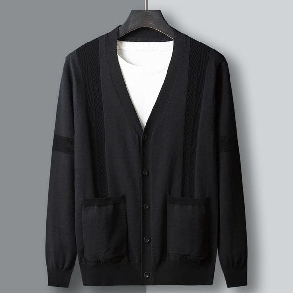men's sweaters men 2021 spring autumn v-neck knit cardigan overcoat men's thin sweater coats male solid color plus size casual jack, White;black
men's sweaters men 2021 spring autumn v-neck knit cardigan overcoat men's thin sweater coats male solid color plus size casual jack, White;black