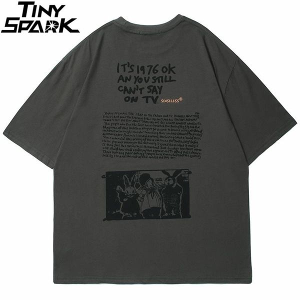 men's t-shirts 2021 men hip hop streetwear t shirt letter printed tshirt harajuku cotton loose t-shirt short sleeve tees gray whi, White;black
men's t-shirts 2021 men hip hop streetwear t shirt letter printed tshirt harajuku cotton loose t-shirt short sleeve tees gray whi, White;black