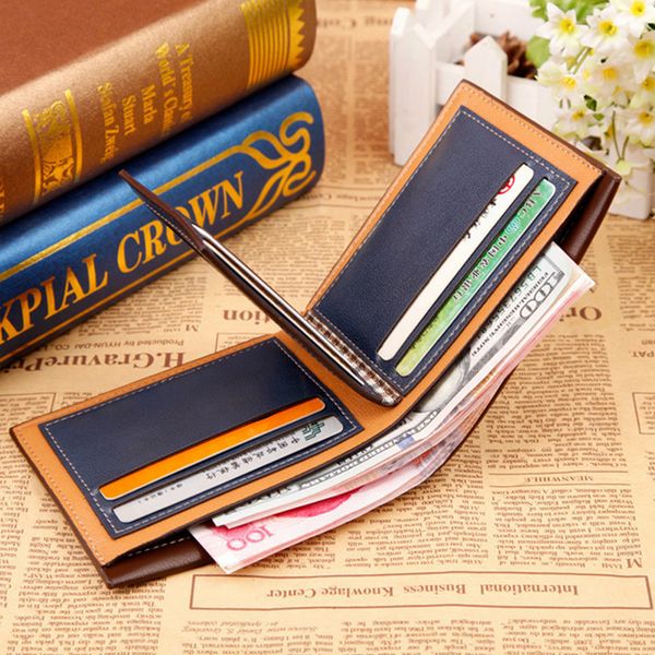 bifold wallet for men solid pu leather business men money purses credit card p holder male short style clutch wallets, Red;black
bifold wallet for men solid pu leather business men money purses credit card p holder male short style clutch wallets, Red;black