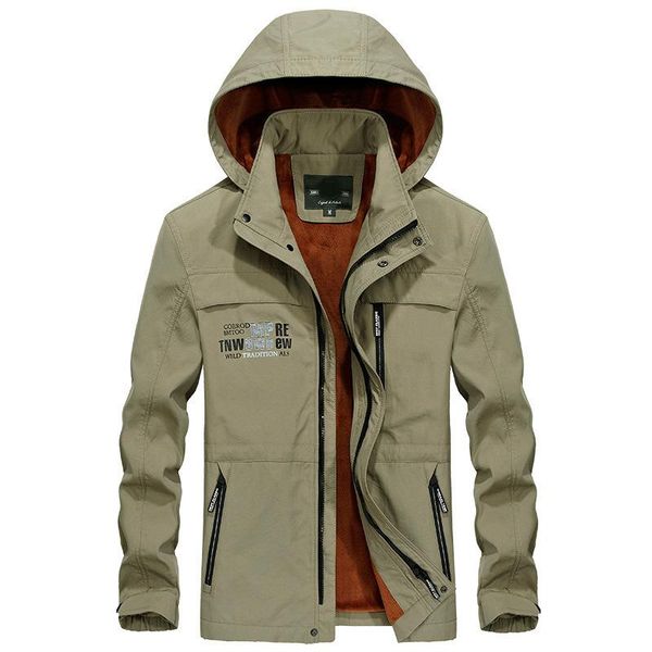 men's jackets afs zdjp 2021 men m-4xl autumn winter waterproof coat jacket man plus velvet thick hooded outwear jee plu, Black;brown
men's jackets afs zdjp 2021 men m-4xl autumn winter waterproof coat jacket man plus velvet thick hooded outwear jee plu, Black;brown