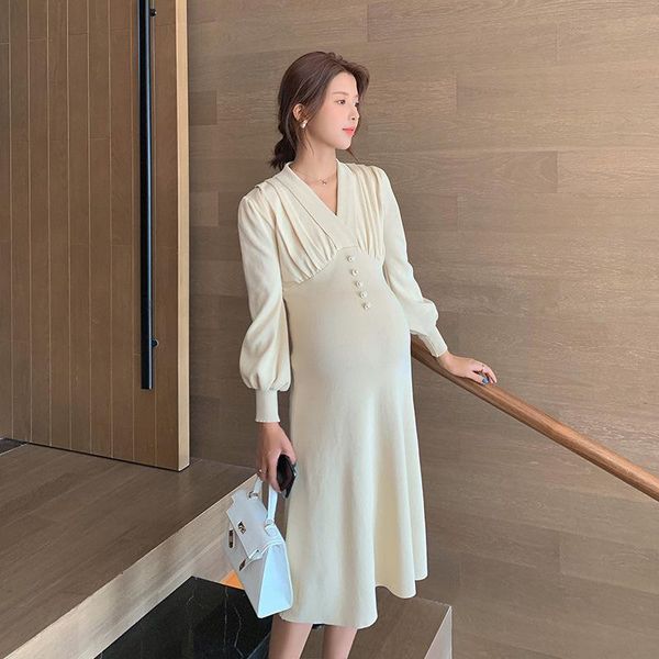 maternity dresses dress fashion long sleeved pregnan women's clothing and pregnant for pography, White
maternity dresses dress fashion long sleeved pregnan women's clothing and pregnant for pography, White