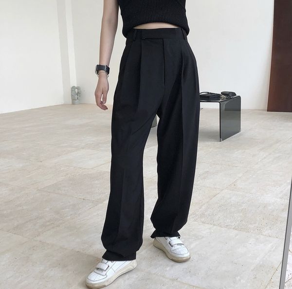 new 2021 causal suit women high waist overlength pants belt bottoms female loose trousers japan 00zg, Black;white
new 2021 causal suit women high waist overlength pants belt bottoms female loose trousers japan 00zg, Black;white