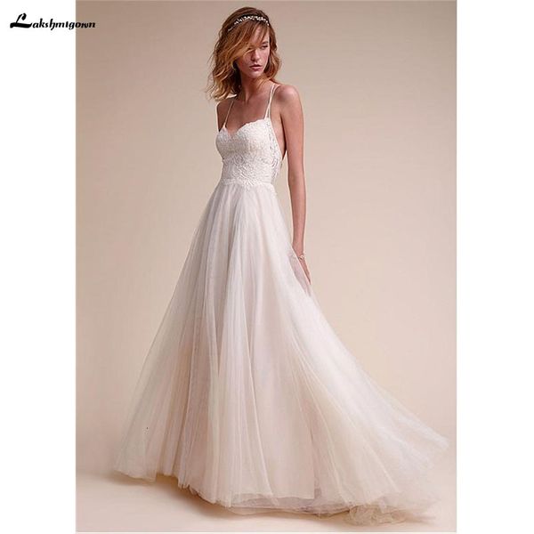 2021 new charmeuse spaghetti straps a-line wedding es with lace appliques open back elegant tulle bridal vestidos de casamento 98lt, White
2021 new charmeuse spaghetti straps a-line wedding es with lace appliques open back elegant tulle bridal vestidos de casamento 98lt, White