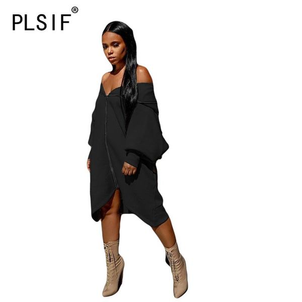 casual dresses all black v neck long sleeve robe femme mini dress club party lady fashion women fall, Black;gray
casual dresses all black v neck long sleeve robe femme mini dress club party lady fashion women fall, Black;gray