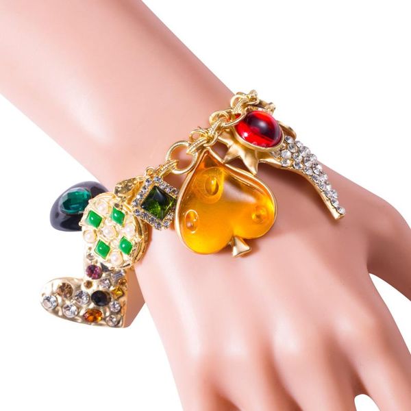 beaded, strands multicolor acrylic crystal bracelet for women boho retro water drop heart shaped resin charm bracelets fashion jewelry gifts, Black
beaded, strands multicolor acrylic crystal bracelet for women boho retro water drop heart shaped resin charm bracelets fashion jewelry gifts, Black