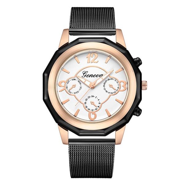 wristwatches women's watch 2021 style ladies rose gold mesh watchband clock fashion casual quartz relogio feminino, Slivery;brown
wristwatches women's watch 2021 style ladies rose gold mesh watchband clock fashion casual quartz relogio feminino, Slivery;brown