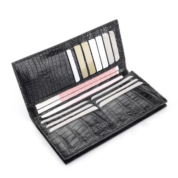 wallets alligator leather mens luxury wallet casual versatile genuine handbag trend business card holder, Red;black
wallets alligator leather mens luxury wallet casual versatile genuine handbag trend business card holder, Red;black