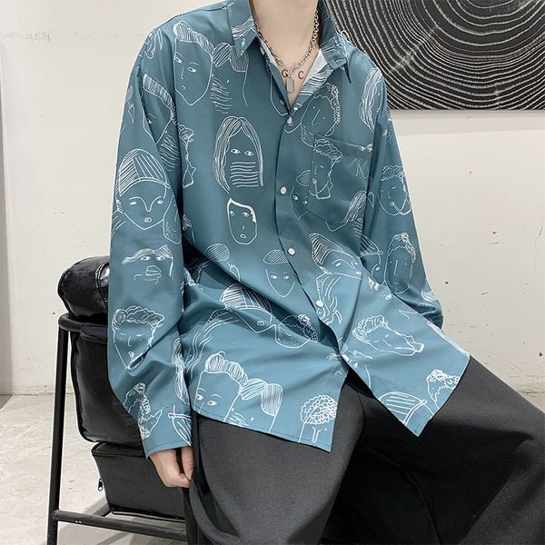 2021 new men's korean style trendy long-sleeved flower hawaiian shirt camisa masculina streetwear mens fashion printing shirts -2xl cz, White
2021 new men's korean style trendy long-sleeved flower hawaiian shirt camisa masculina streetwear mens fashion printing shirts -2xl cz, White