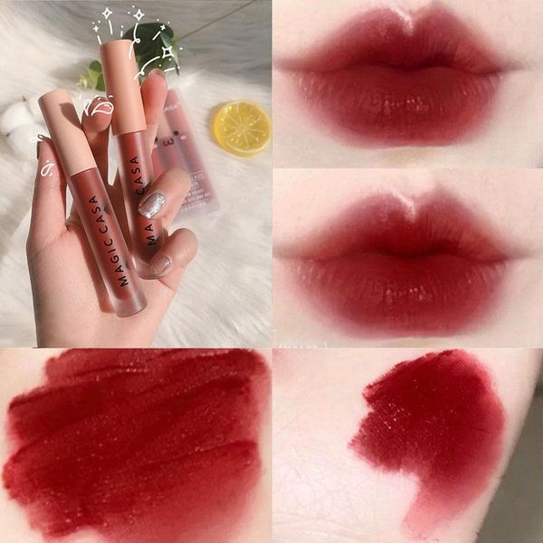 lip gloss waterproof glaze velvet matte makeup 6 color anti-sweat non-sticky long-wearing for student liquid lipstick tslm2
lip gloss waterproof glaze velvet matte makeup 6 color anti-sweat non-sticky long-wearing for student liquid lipstick tslm2