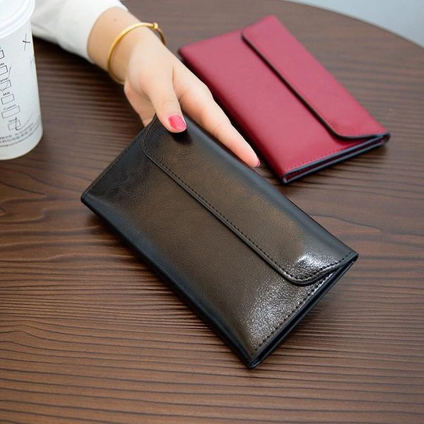 card holders luxury ladies wallet pu leather women's long men's small bags coin purse holder cl, Brown;gray
card holders luxury ladies wallet pu leather women's long men's small bags coin purse holder cl, Brown;gray