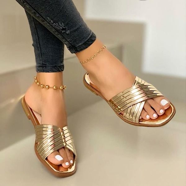 sandals 2021 slides women summer slippers outdoor beach shoes fashion brand slip-on woman female leather, Black
sandals 2021 slides women summer slippers outdoor beach shoes fashion brand slip-on woman female leather, Black