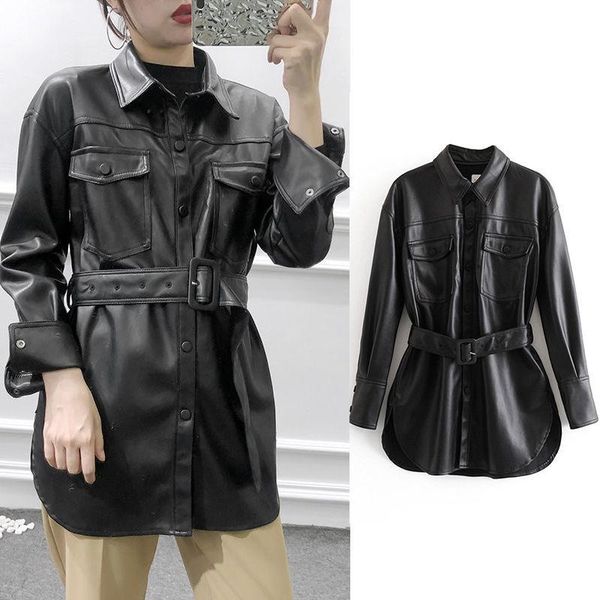 2021 new fashion spring autumn women leather jacket vintage women's pu leather jacket slim female coats faux outwear, Black
2021 new fashion spring autumn women leather jacket vintage women's pu leather jacket slim female coats faux outwear, Black