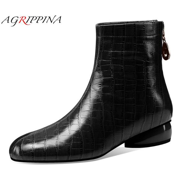 boots ankle for woman luxury cow leather female warm winter zip round toe black heels shoes women fashion dress
boots ankle for woman luxury cow leather female warm winter zip round toe black heels shoes women fashion dress