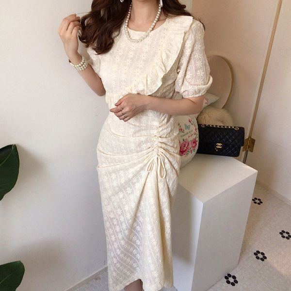 String Slim Belt Women Summer 2021 New Ruffles Short-glove Elegant Women's Dress Beige Lady W40r, Black;gray
String Slim Belt Women Summer 2021 New Ruffles Short-glove Elegant Women's Dress Beige Lady W40r, Black;gray