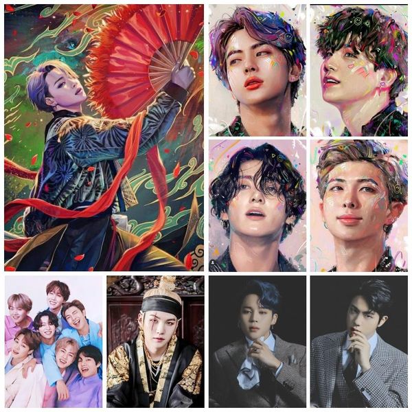 diamond painting handicraft korean singer 5d art kit wall poster full square drills cross stitch mosaic for home decor
diamond painting handicraft korean singer 5d art kit wall poster full square drills cross stitch mosaic for home decor