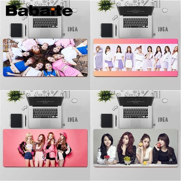 mouse pads & wrist rests babaite korean women's group itzy natural rubber gaming mousepad desk mat large pad keyboards
mouse pads & wrist rests babaite korean women's group itzy natural rubber gaming mousepad desk mat large pad keyboards