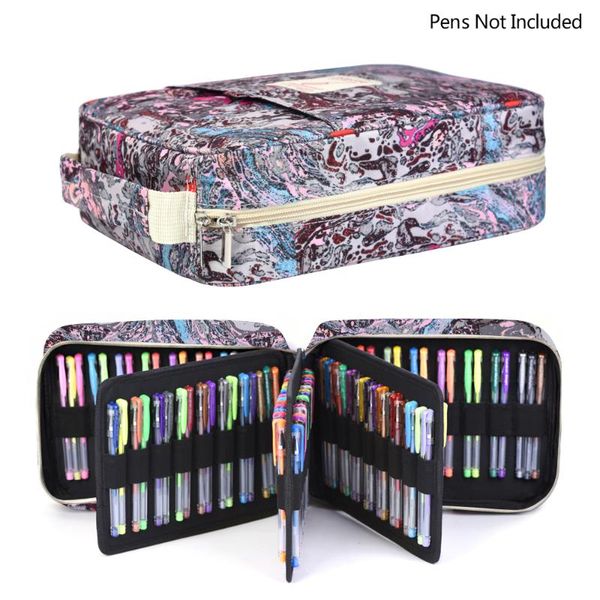 pencil bags 202 colored pencils case- 136 color gel pens pen bag or marker organizer universal artist use supply zippered for artists
pencil bags 202 colored pencils case- 136 color gel pens pen bag or marker organizer universal artist use supply zippered for artists